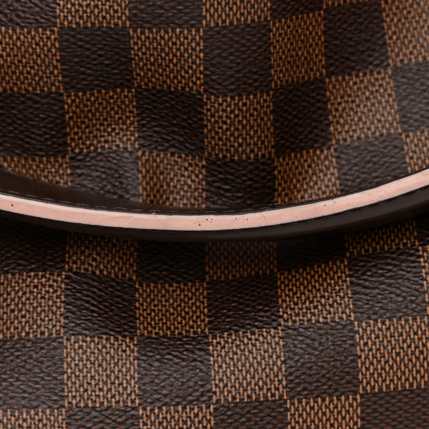 Damier Ebene Caissa Hobo Rose Ballerine