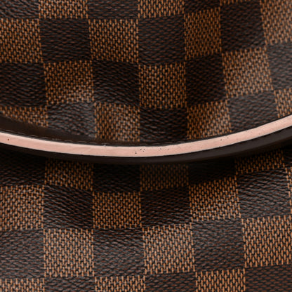Louis Vuitton Damier Ebene Caissa Hobo Rose Ballerine 19 of 21