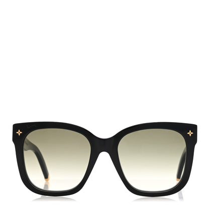 Louis Vuitton Acetate My Monogram Cat Eye Sunglasses Z1729W Black 2 of 6