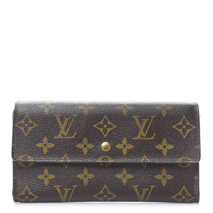 Louis Vuitton Monogram Porte Tresor International Wallet 1 of 8