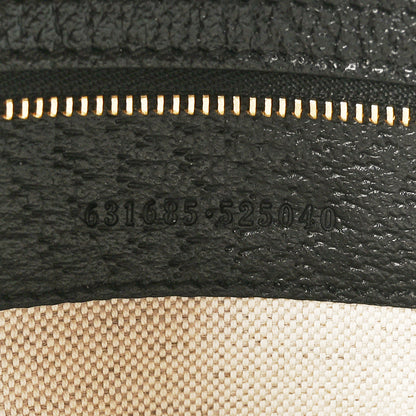Gucci Jacquard Black Denim GG Monogram Medium Ophidia Shopping Tote Black Ivory 6 of 8