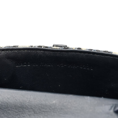 Christian Dior Oblique Nano Saddle Chain Pouch Blue 7 of 14