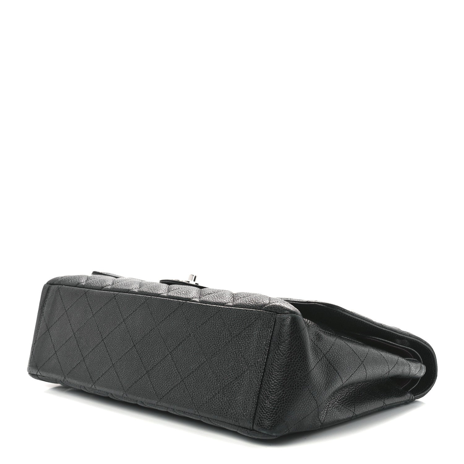 Chanel Caviar Quilted Maxi Double Flap Black 10 of 12