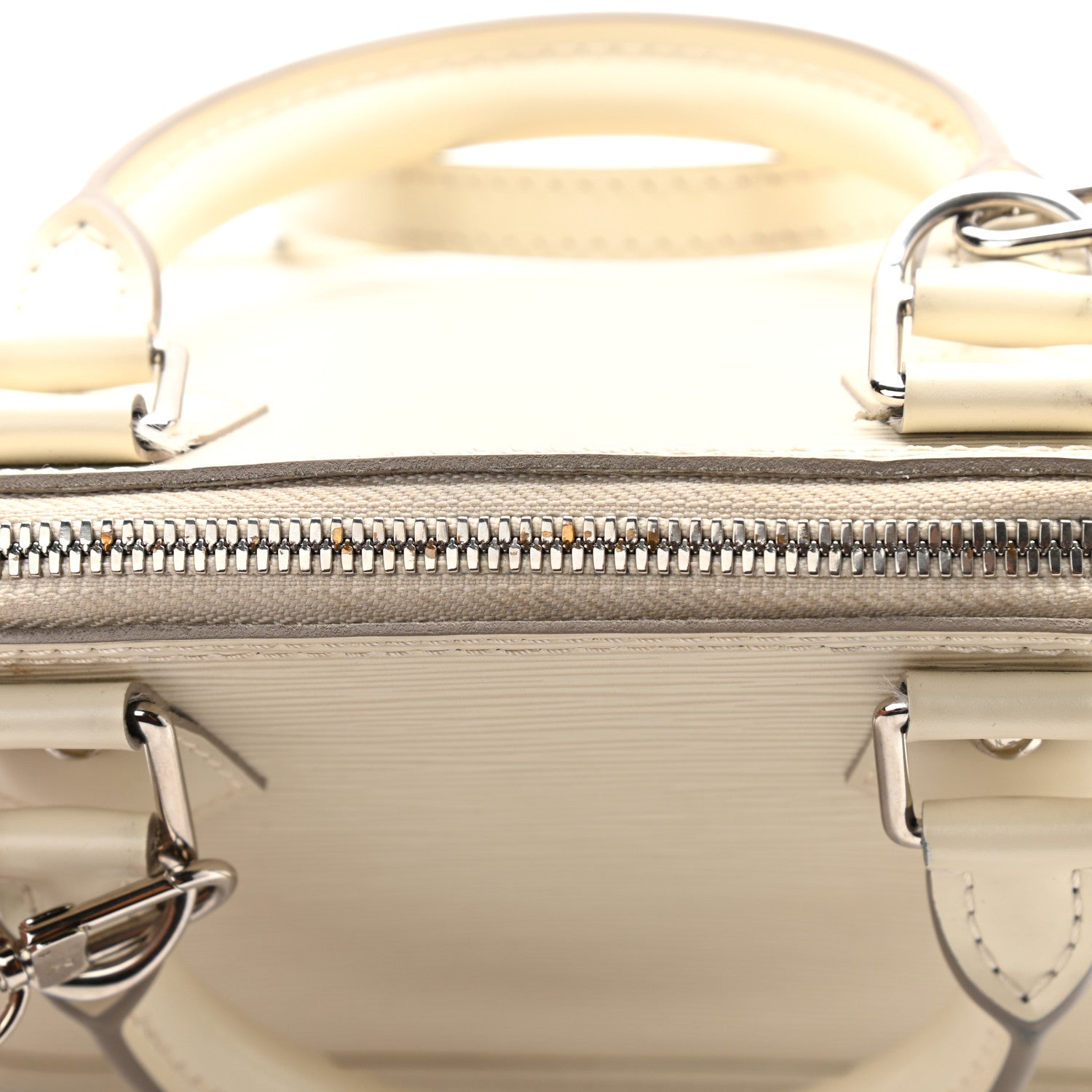 Louis Vuitton Epi Alma BB Ivory 11 of 11