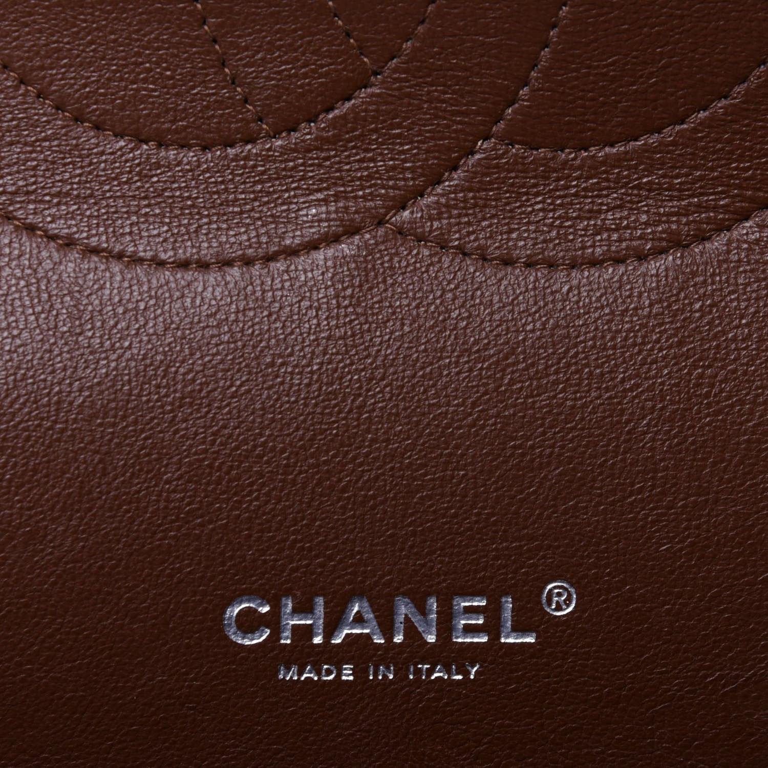 Chanel Caviar Quilted Maxi Double Flap Brown 8 of 11