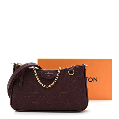 Louis Vuitton Empreinte Easy Pouch On Strap Wine 10 of 10