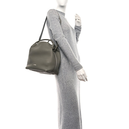 Loro Piana Grained Calfskin Large Bale Bag Yerba Mate 2 of 13