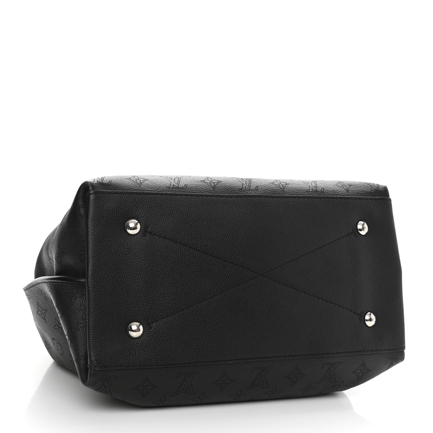 Louis Vuitton Mahina Carmel Hobo Black 4 of 9