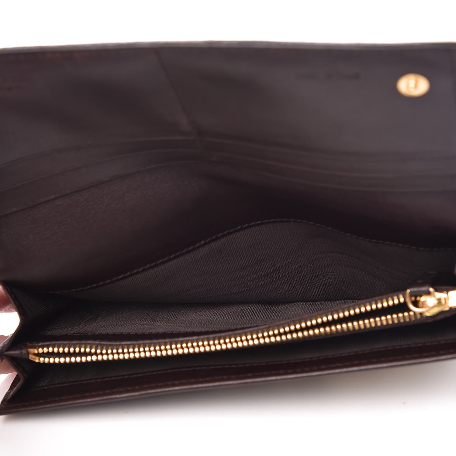 Prada Calf Hair Leopard Print Continental Flap Wallet 5 of 8