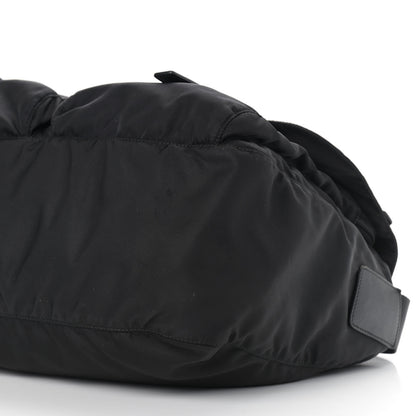 Prada Nylon Vela Messenger Bag Black 5 of 13