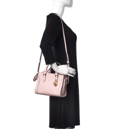 Alexander McQueen Pebbled Calfskin Mini Padlock Tote Baby Pink 2 of 11