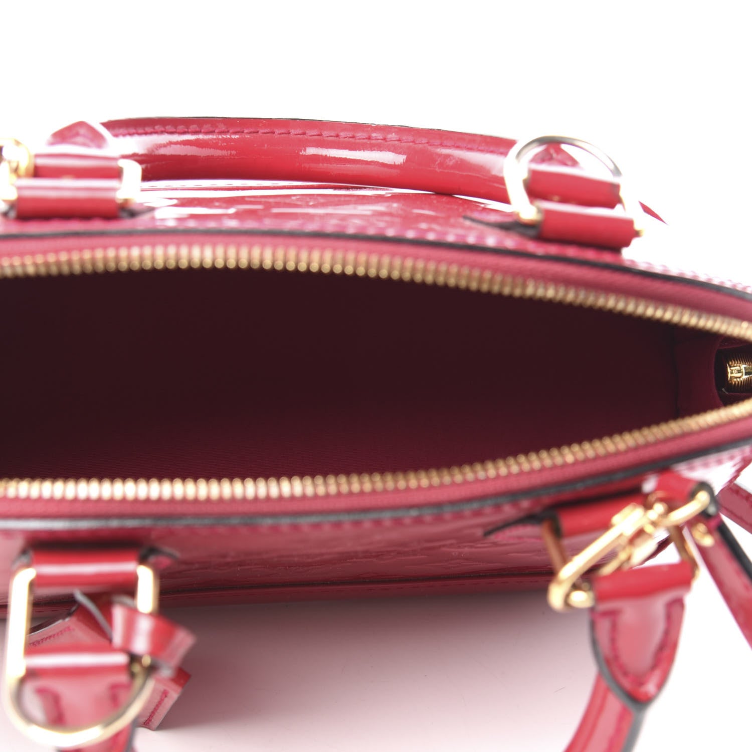 Louis Vuitton Vernis Alma BB Rose Indien 5 of 10