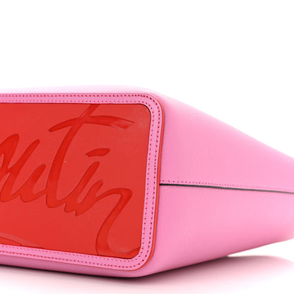 Christian Louboutin Calfskin Empire Spikes Small East West Cabata Tote Pink 11 of 11