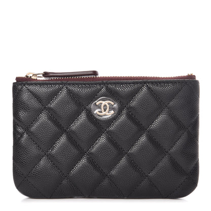 Chanel Caviar Quilted Small Cosmetic Case Black 1 of 8