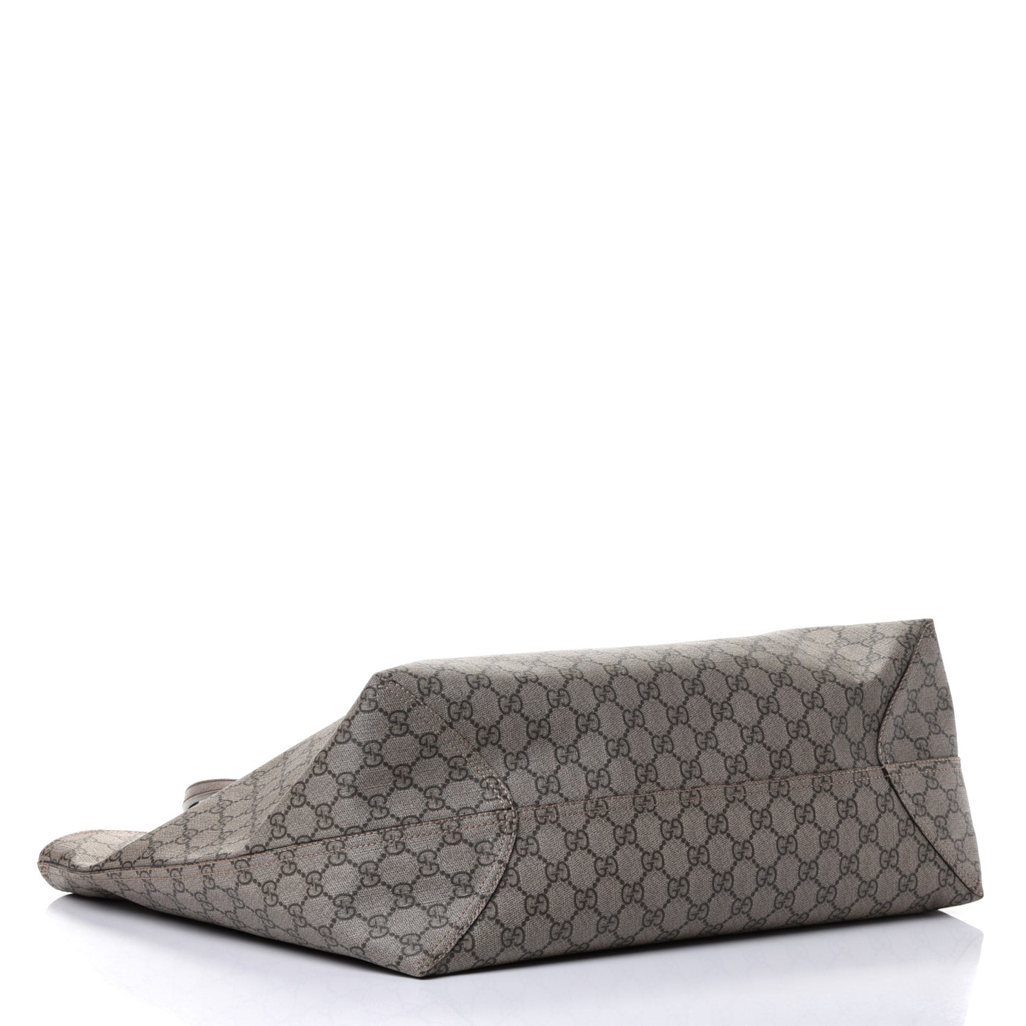 GG Supreme Monogram Medium Ophidia Shopping Tote Ebony