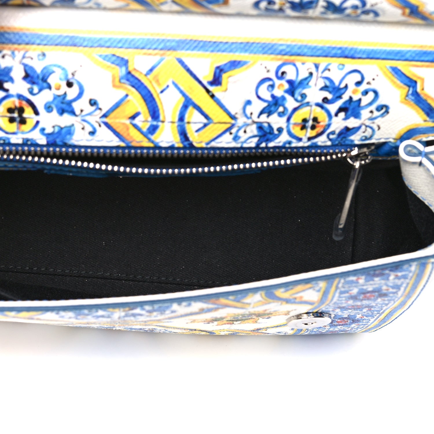 Dolce & Gabbana Dauphine Majolica Print Medium Miss Sicily Satchel Multicolor 5 of 13