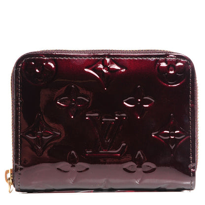 Louis Vuitton Vernis Zippy Coin Purse Wallet Amarante 1 of 7