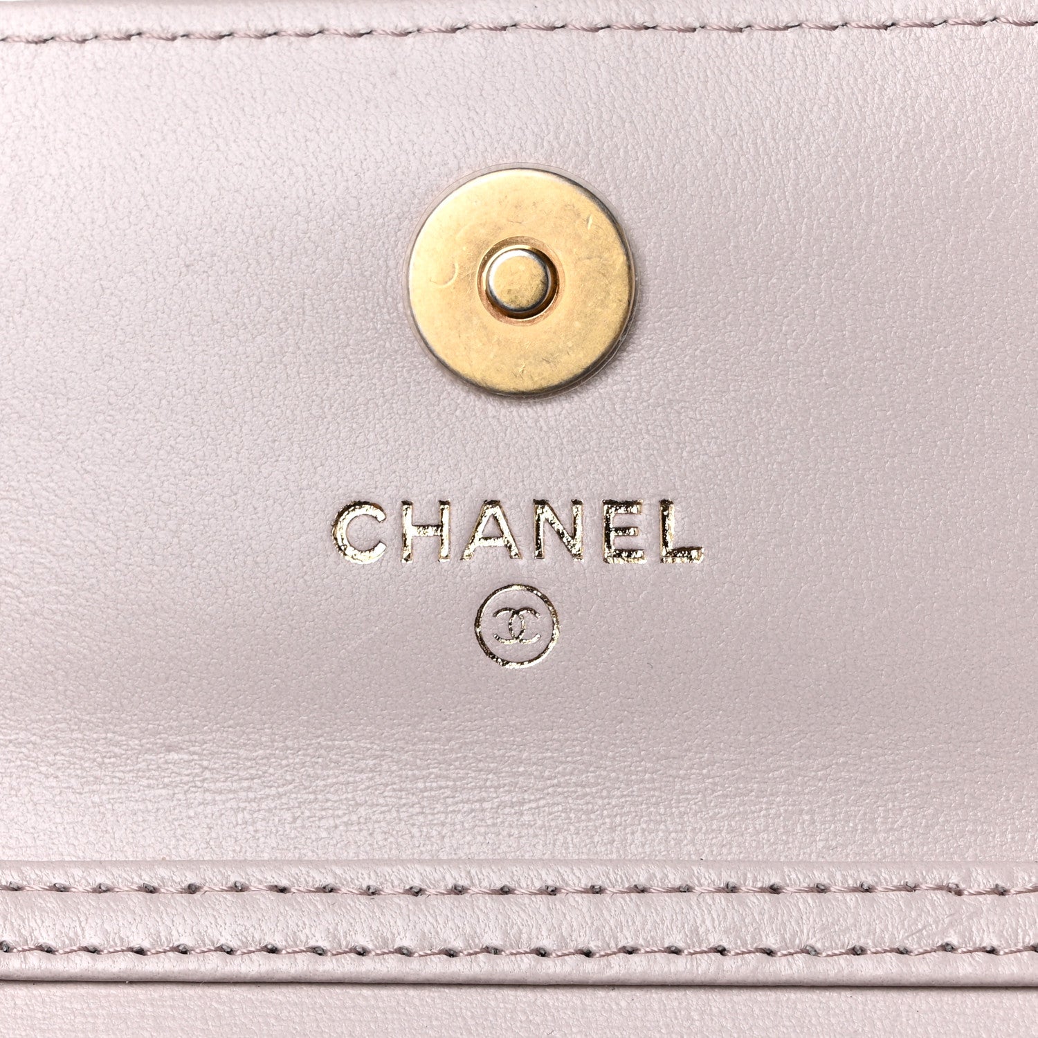 Chanel Lambskin Quilted Pearl Crush Clutch With Chain Light Purple 6 of 10
