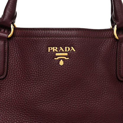 Prada Vitello Daino Tote Granato 8 of 17