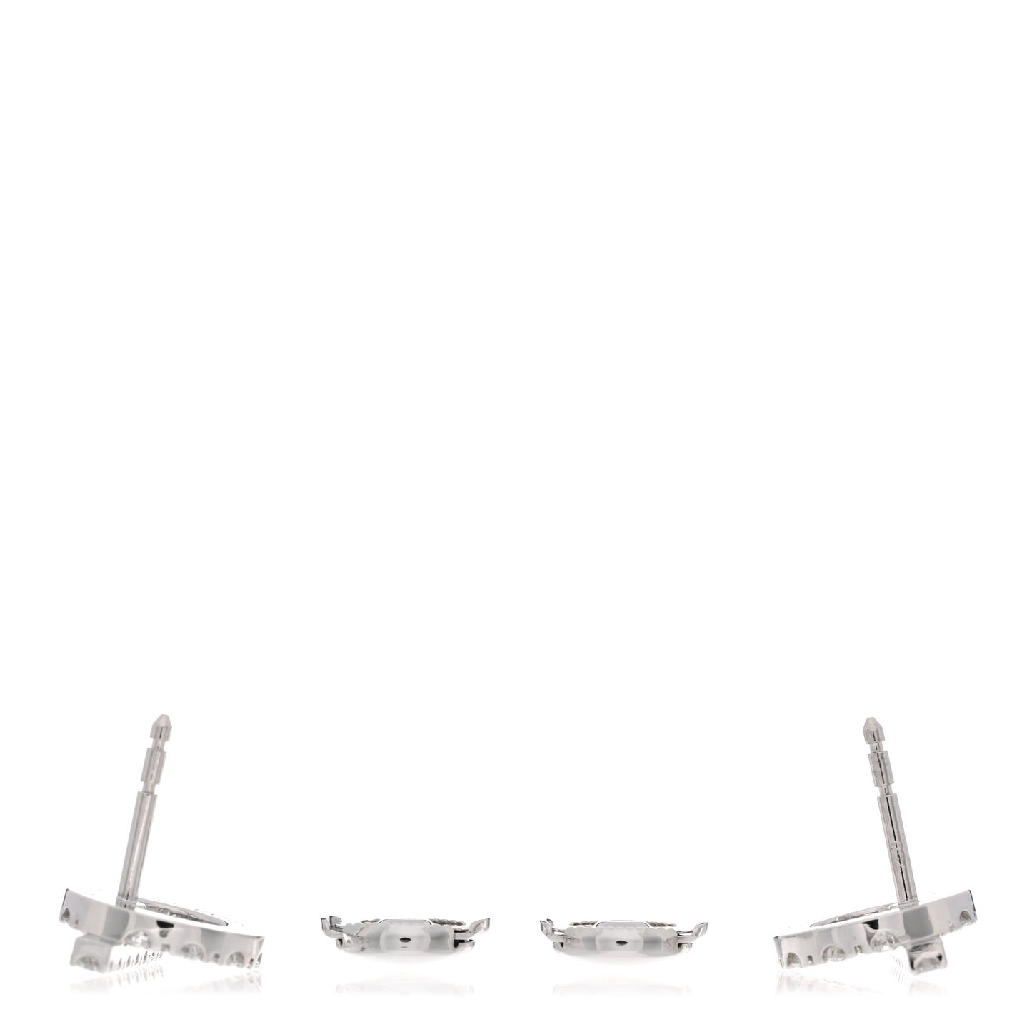 18K White Gold Diamond Finesse Earrings