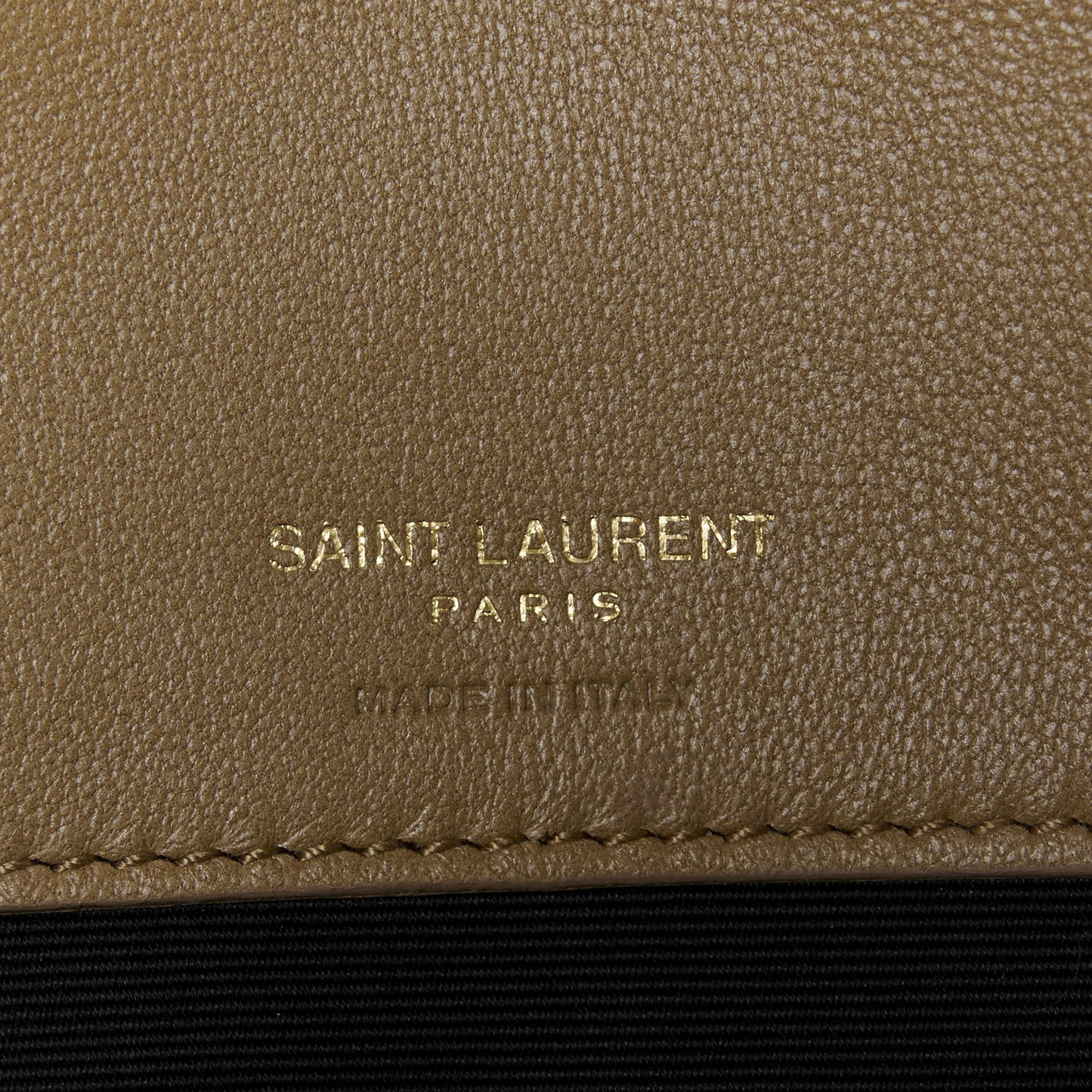 Lambskin Chevron Quilted Medium Loulou Tan