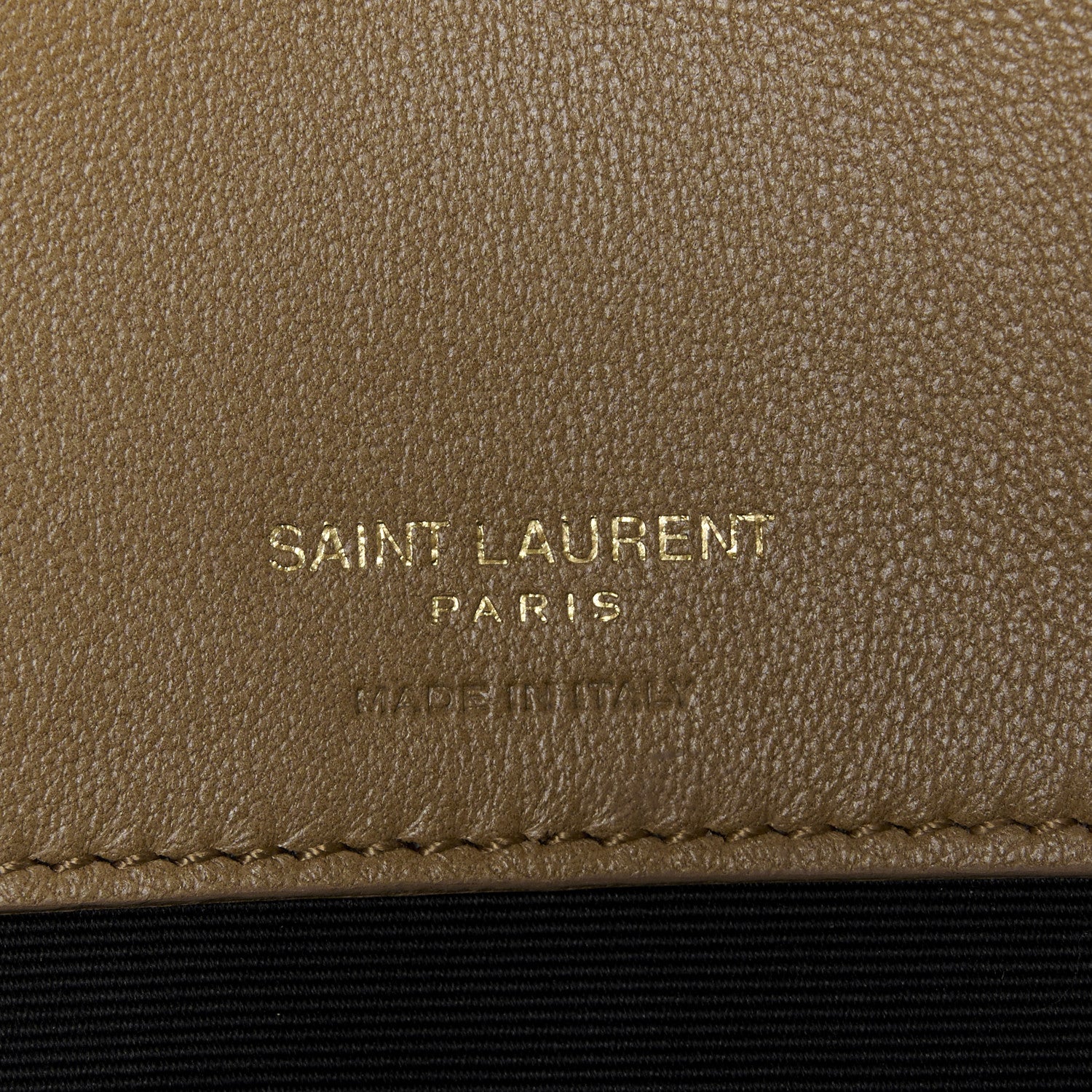 Saint Laurent Lambskin Chevron Quilted Medium Loulou Tan 8 of 13