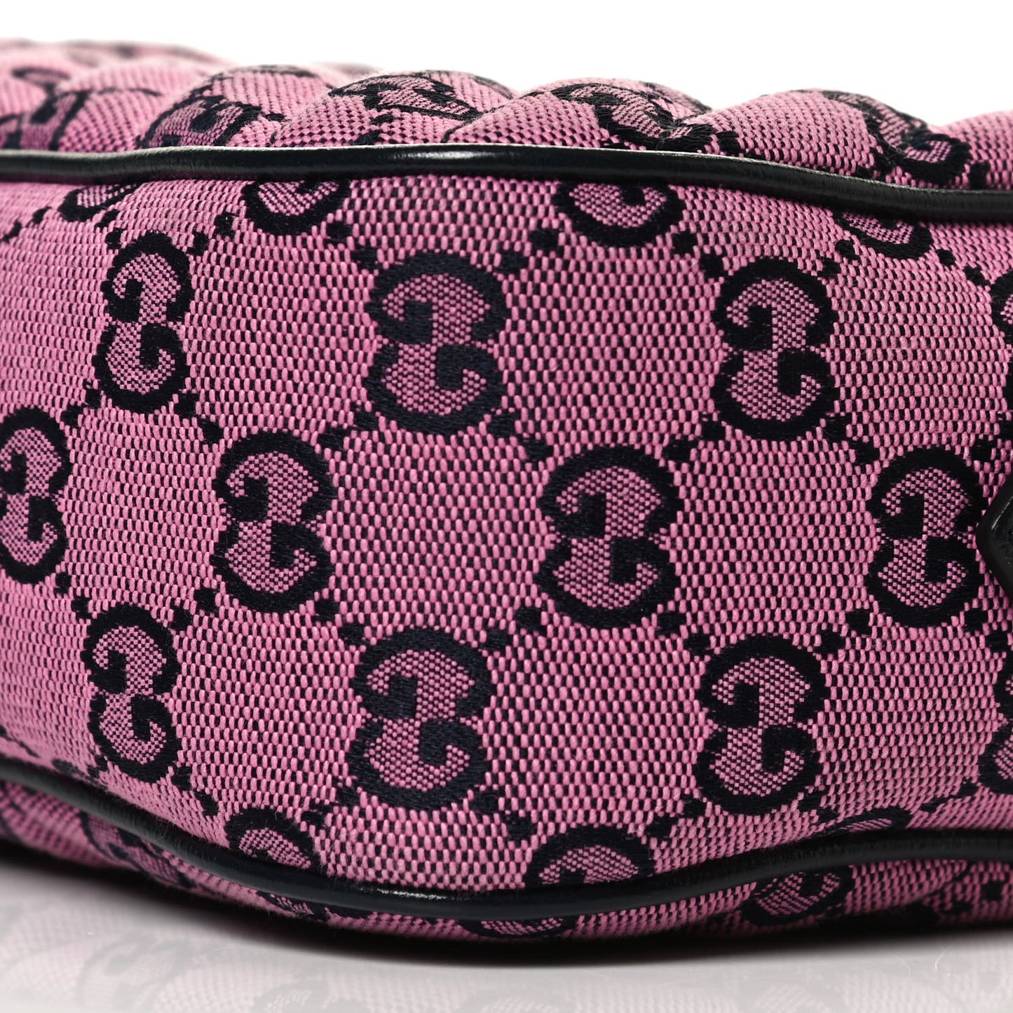 Monogram Multicolor Matelasse Diagonal Small GG Marmont Chain Shoulder Bag Pink Blue