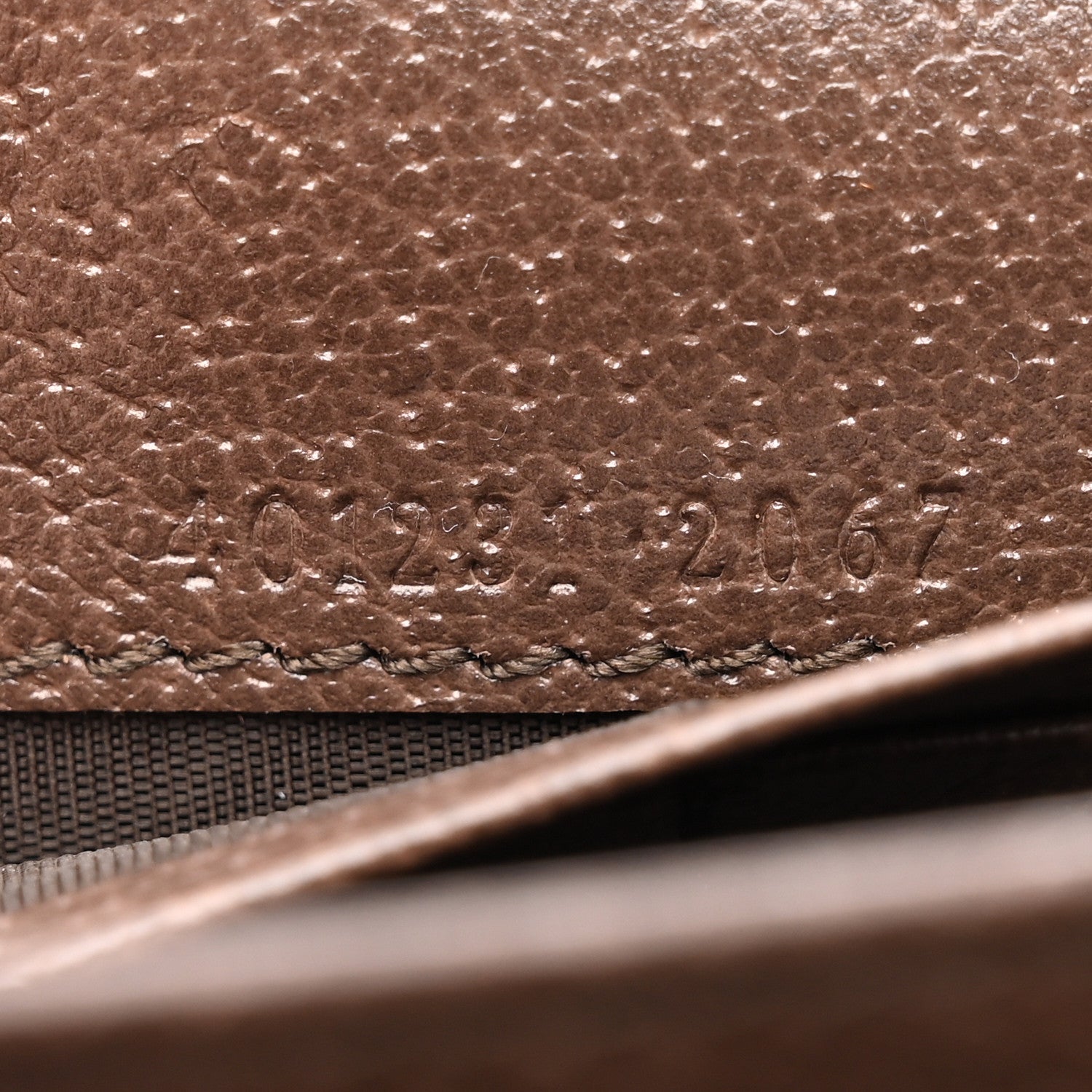 Gucci Monogram Jumbo GG Textured Dollar Calfskin Mini Dionysus Chain Wallet Camel Ebony New Acero 7 of 10