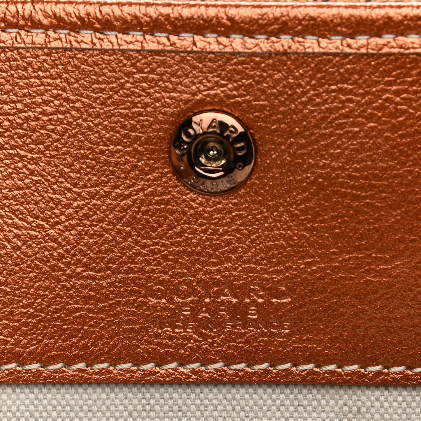 Goyardine Precious Metals Saint Louis GM Rose Gold