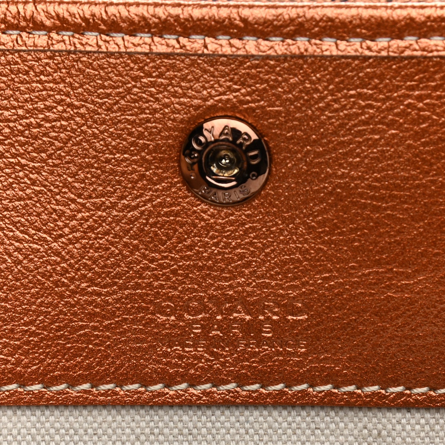 Goyard Goyardine Precious Metals Saint Louis GM Rose Gold 7 of 11