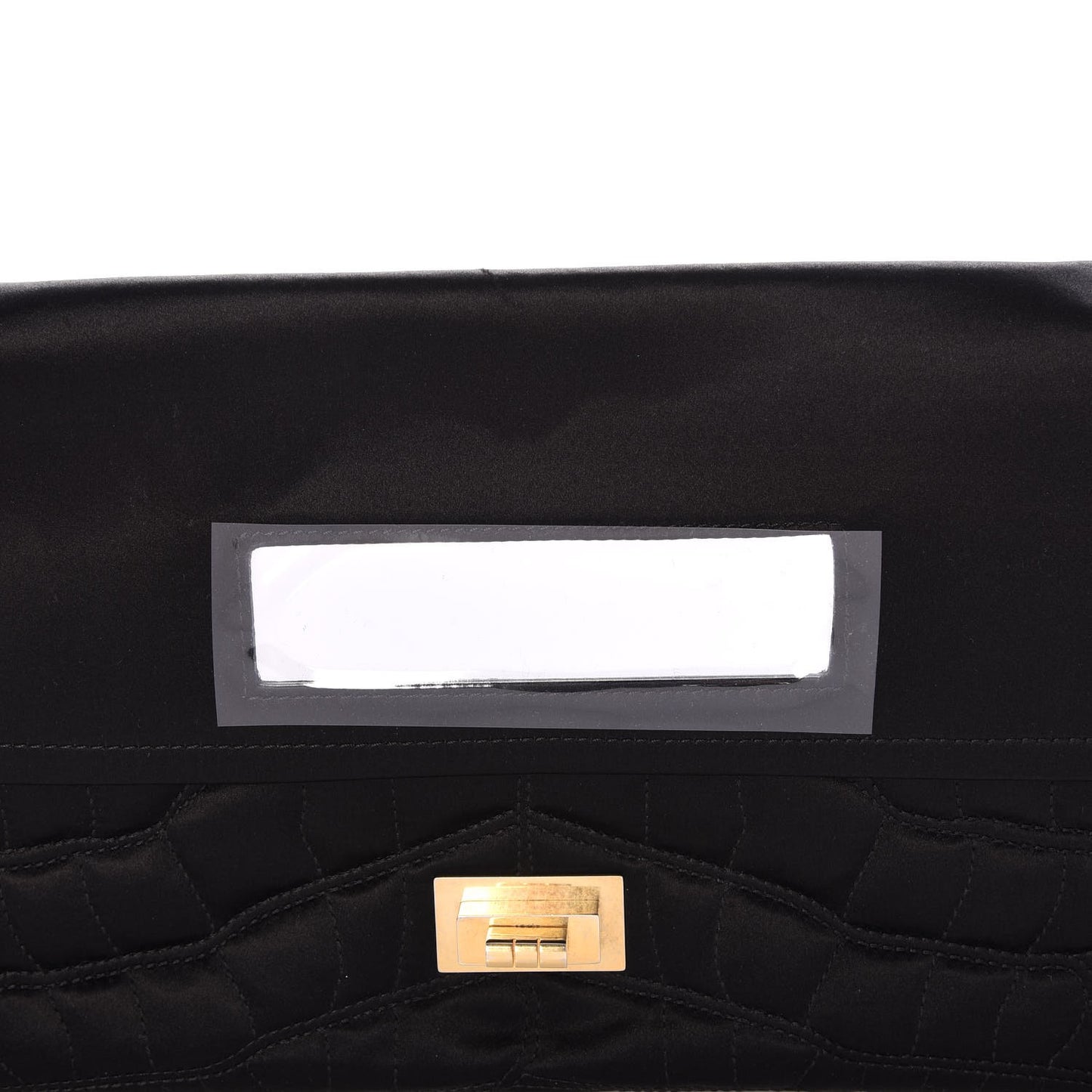 Satin Coco's Croc 2.55 Reissue 227 Flap Black