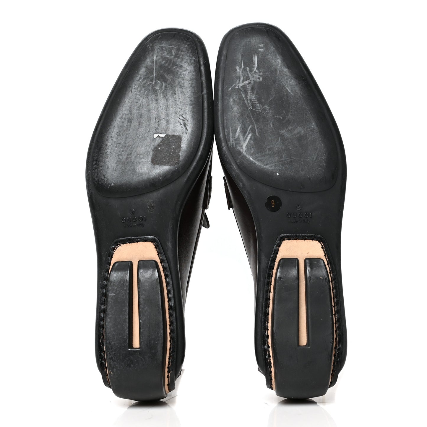 Calfskin Mens Horsebit Driver Loafers 9 Brown