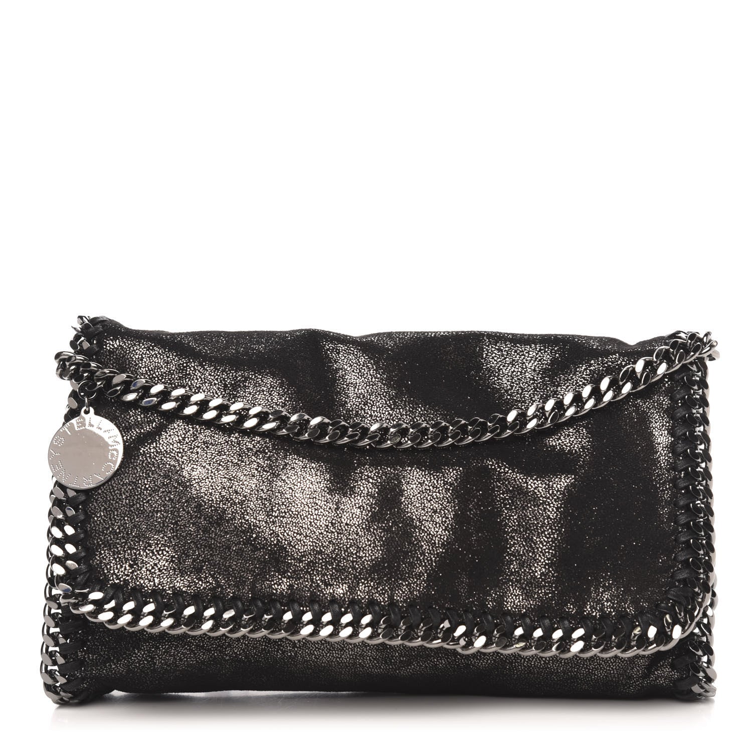 Stella McCartney Shaggy Dee Falabella Clutch Ruthenium 1 of 8
