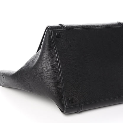 Celine Supple Calfskin Medium Phantom Luggage Black 7 of 11