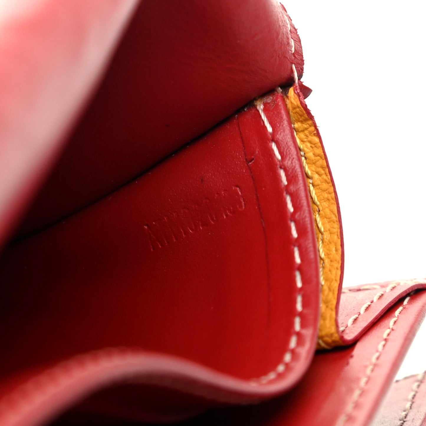 Goyardine Varenne Long Wallet Red