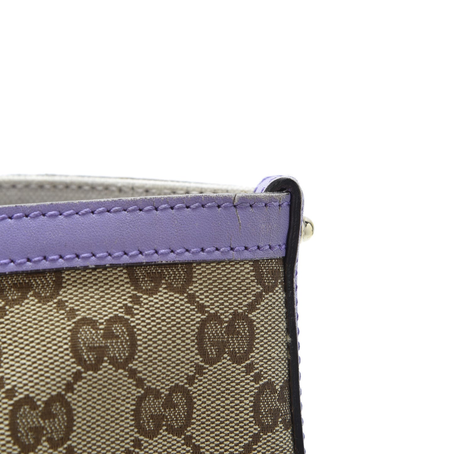 Monogram Small Craft Tote Lilac
