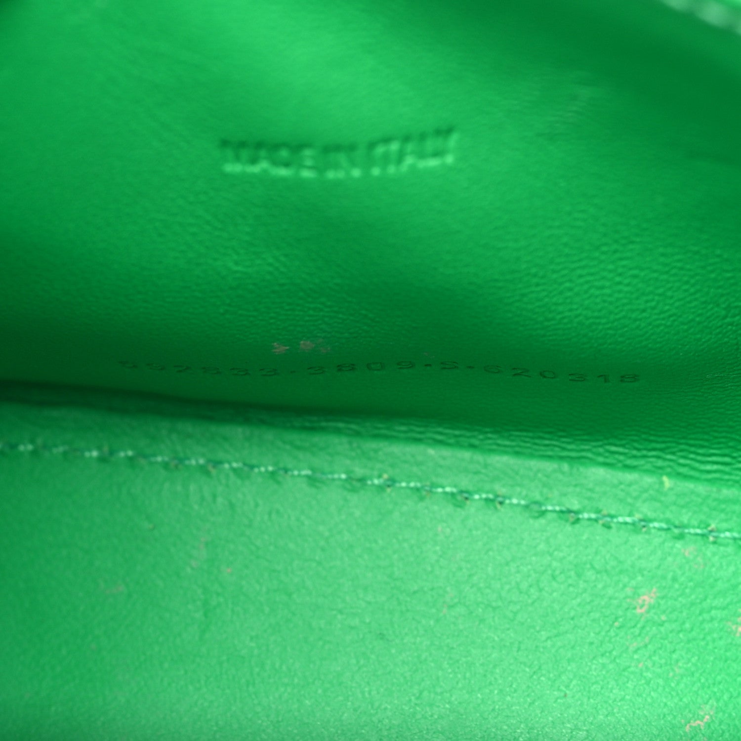 Balenciaga Shiny Calfskin Crocodile Embossed Hourglass Top Handle Bag XS Vivid Green 7 of 10