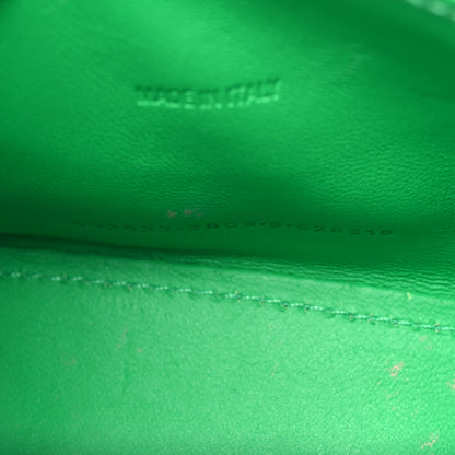 Balenciaga Shiny Calfskin Crocodile Embossed Hourglass Top Handle Bag XS Vivid Green 7 of 10