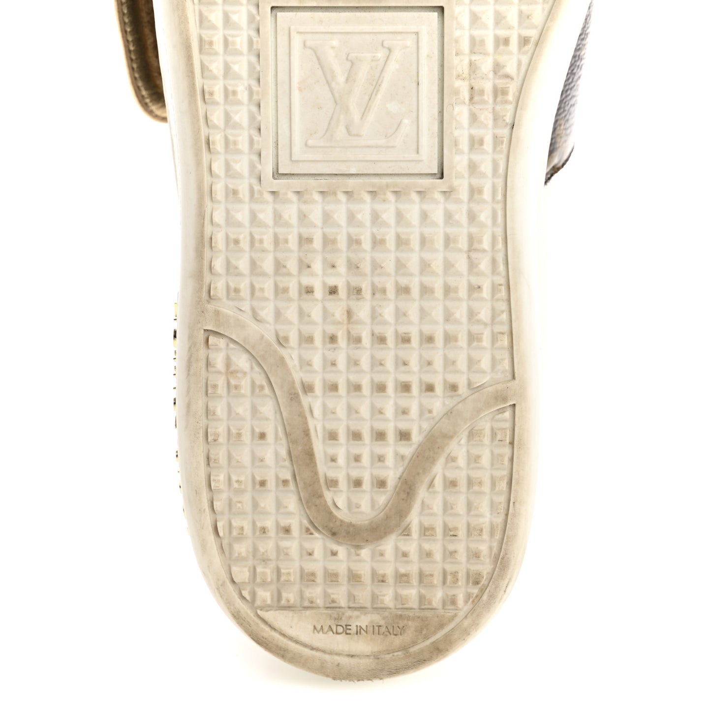 Calfskin Monogram Frontrow Sneaker 36 White
