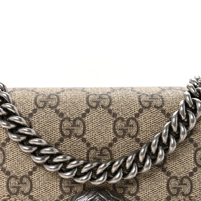 Gucci GG Supreme Monogram Mini Dionysus Shoulder Bag Taupe 8 of 10
