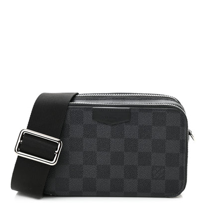 Louis Vuitton Damier Graphite Alpha Wearable Wallet 1 of 8