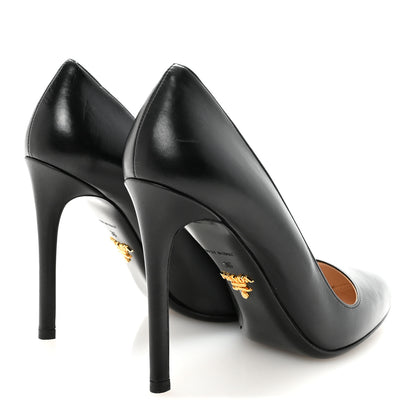Prada Vitello Pumps 36 Black 9 of 16