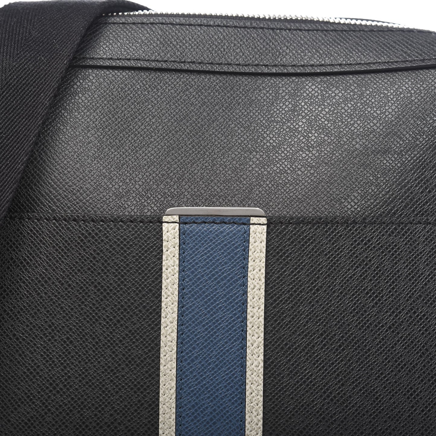 Taiga Stripe Anton Messenger PM Ardoise