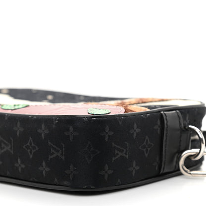 Louis Vuitton Satin Mini Monogram Conte De Fees Pochette Black 9 of 11