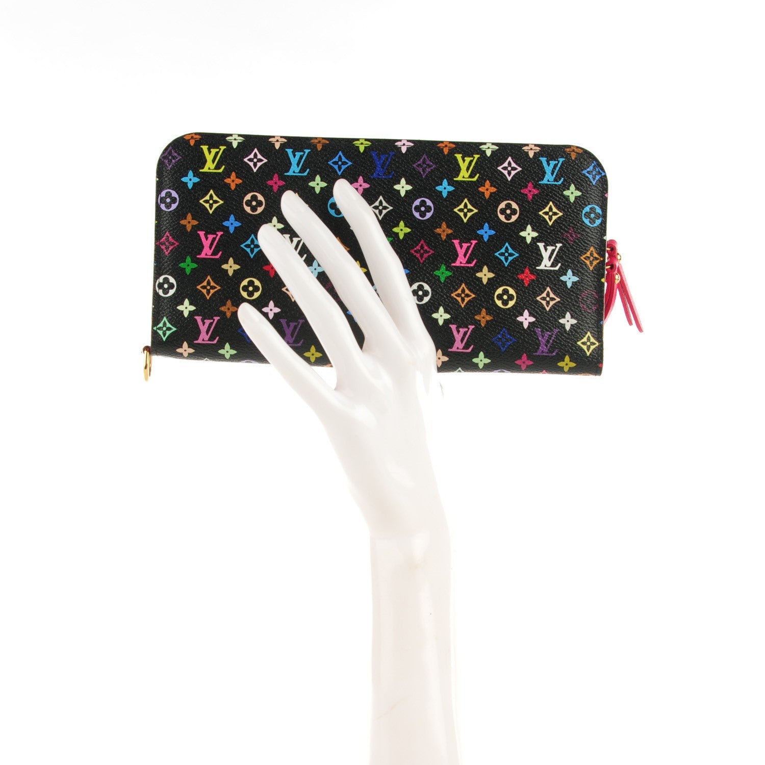 Louis Vuitton Monogram Multicolor Insolite Wallet Noir Grenade 2 of 7