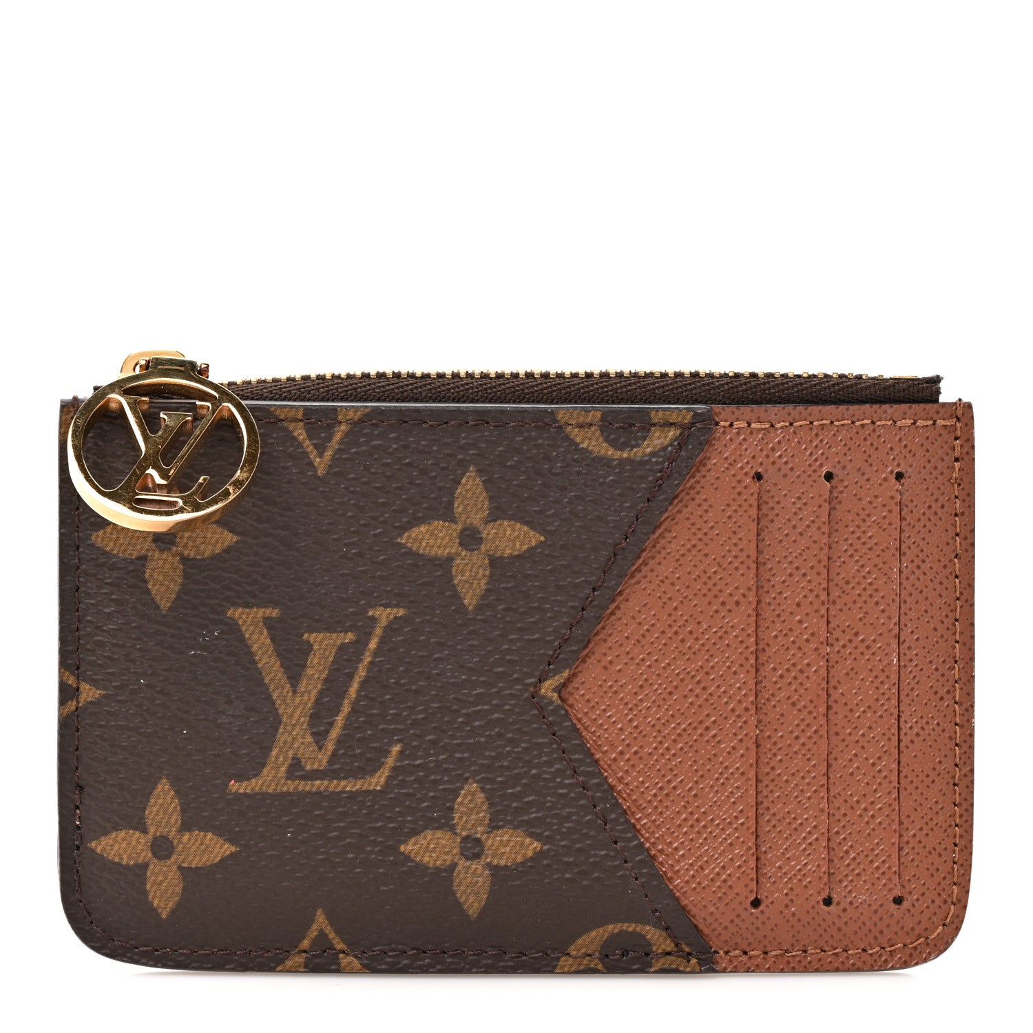 Louis Vuitton Monogram Zipped Romy Card Holder 1 of 6