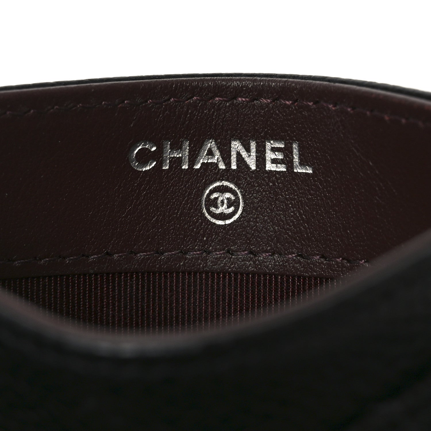 Chanel Caviar Quilted Card Holder Black 6 of 9