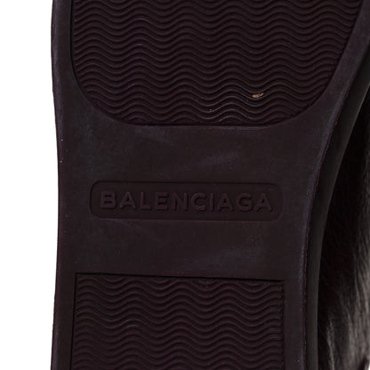 Balenciaga Agneau Arena Opaque Womens High Top Sneakers 42 Rouge Bourgogne 6 of 9