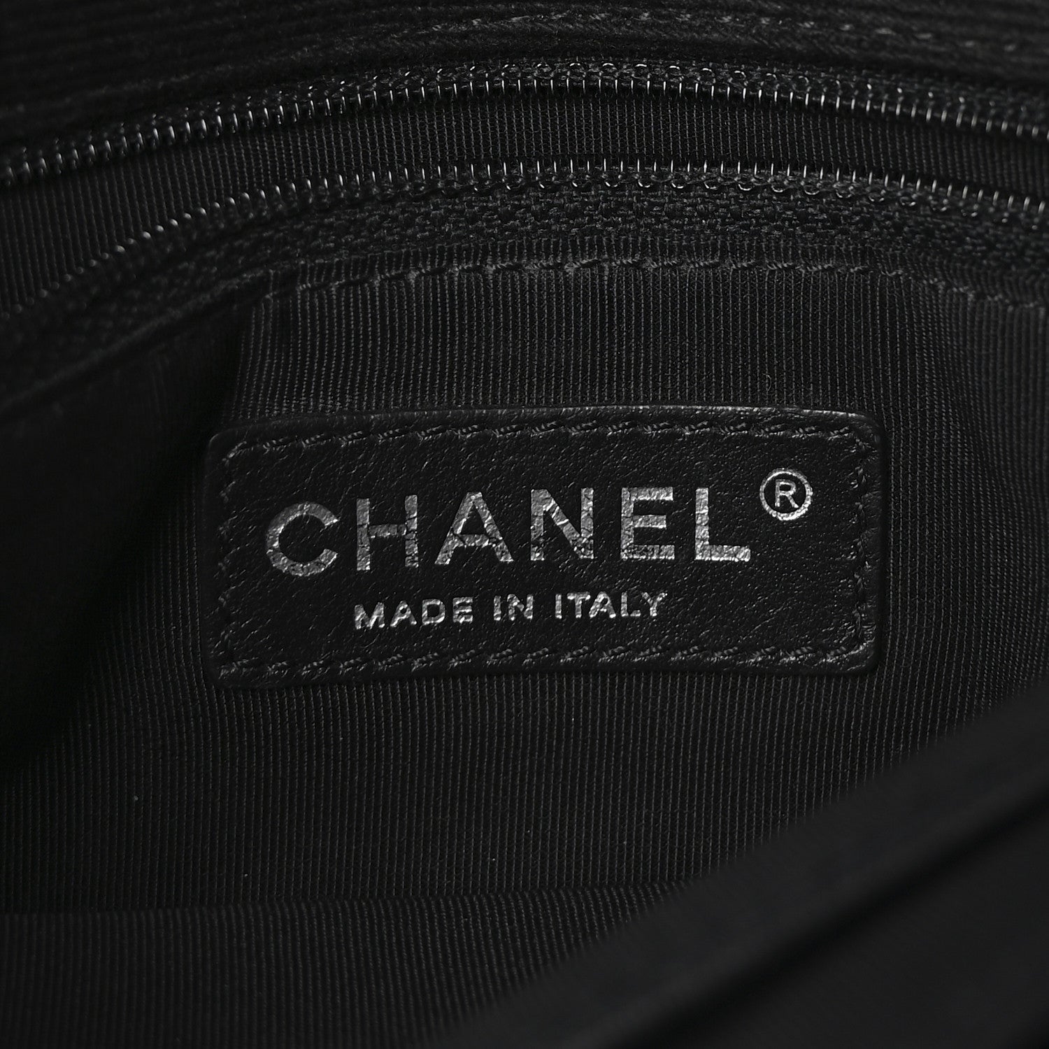 Chanel Lambskin Grosgrain Quilted Flap Black 6 of 10
