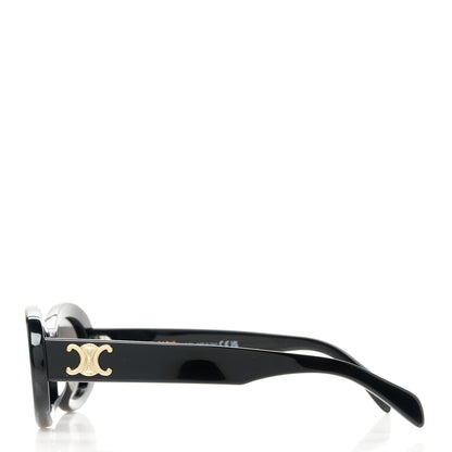 Celine Acetate Triomphe 01 Sunglasses CL 40194U Black 3 of 9
